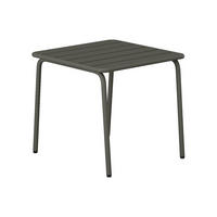 GARTEN-BEISTELLTISCH quadratisch - Metall - Anthrazitgrau - MIRMANDE von MYLIA - Anthrazit, Metall (45/45/41.5cm) - Vente-Unique