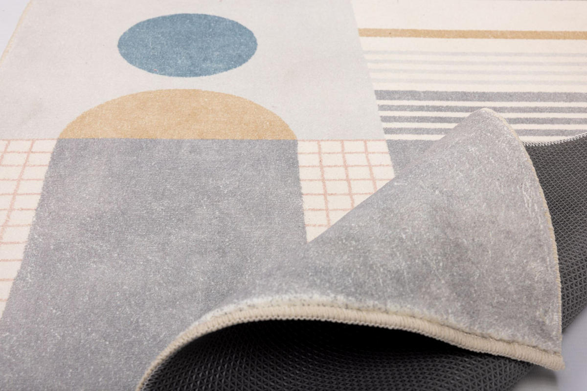 BADTEPPICH Ariella Grau 50x60 cm - Grau, Textil (50/60cm) - Gino Falcone