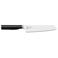 ALLZWECKMESSER Tim Mälzer Kamagata, Edelstahl, Kunststoff, Schwarz, 15 cm - Silberfarben, Metall (34cm) - Kai Messer