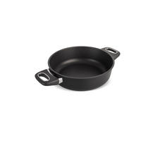 SERVIERPFANNE INDUKTION ⌀24cm - Schwarz, Kunststoff/Metall (24cm) - Gastrolux
