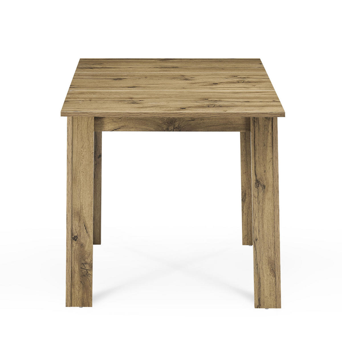 ESSTISCH LIVIUS 80-120/80/74 cm - Eiche Artisan, Holzwerkstoff (80/80/74cm) - B&D Home