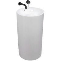 STANDWASCHBECKEN Estera Rea - Weiß, Keramik (46/85/46cm) - REA