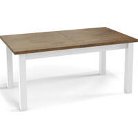 ESSTISCH Molly rechteckig ausziehbar, Lefkas Eiche 120-160/67/75 cm - Alteiche/Braun, Holz/Holzwerkstoff (67/160/75cm) - WFL GROUP