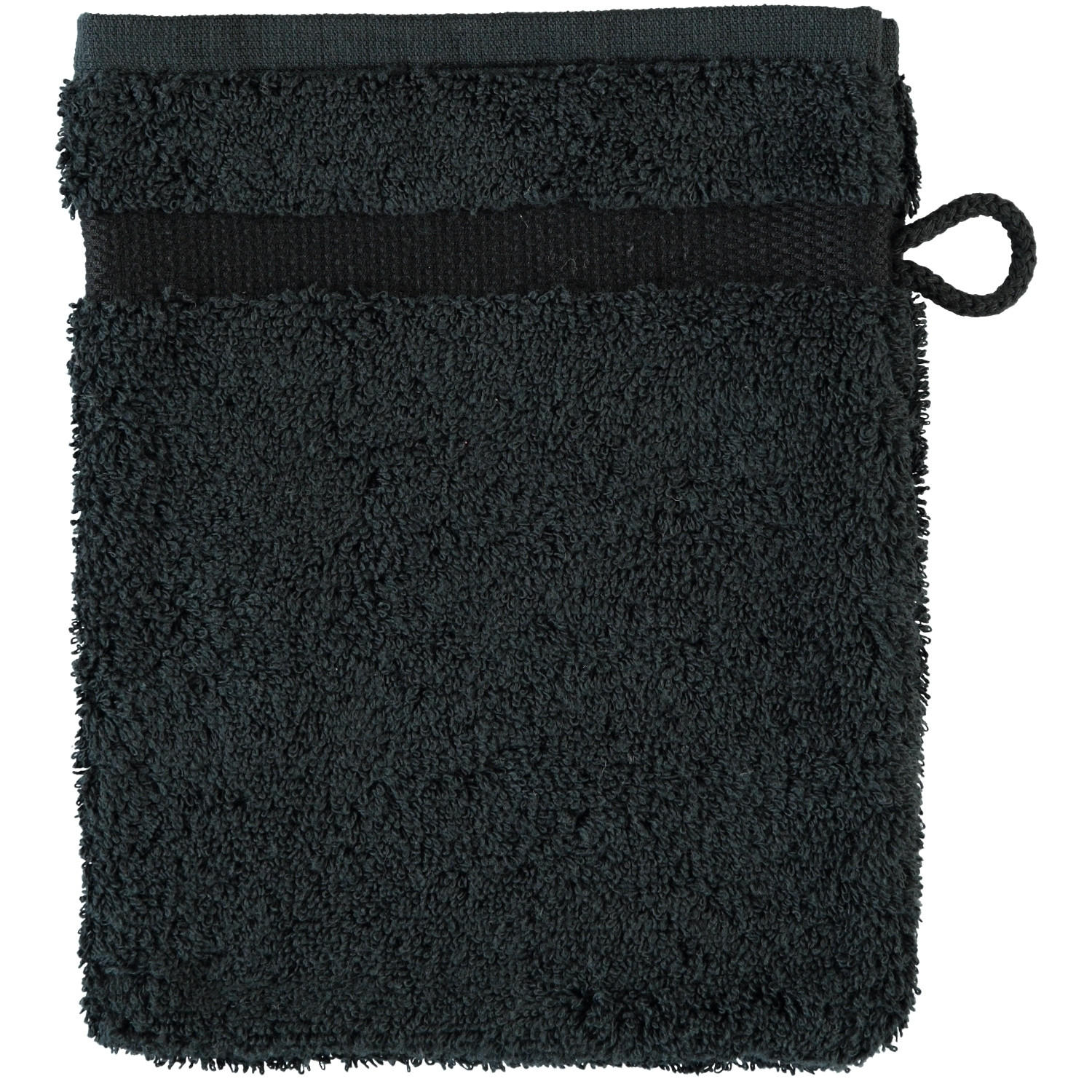 WASCHLAPPEN PRINCESS SCHWARZ - 15 - Schwarz, Textil (16/22cm) - Rhomtuft