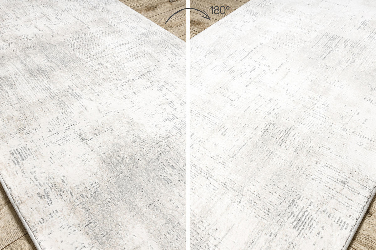 TRAVERSA TULS 51231 Vintage fildeş / gri 70 cm 70/100 cm - gri, material textil (70/100cm) - rugsX