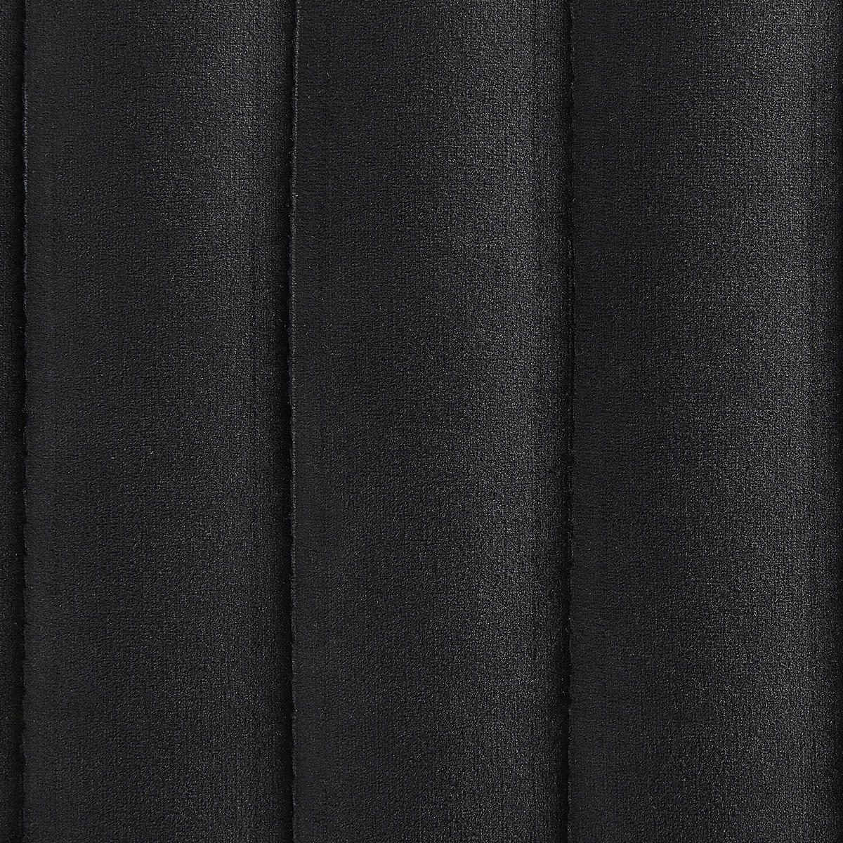 HOCKER Dayton 48/48/41 cm - Schwarz, Textil (48/41/48cm) - Beliani