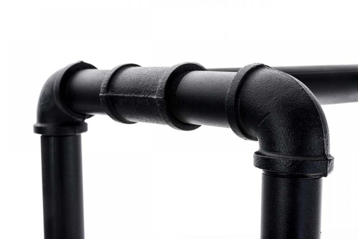 KAMINHOLZREGAL 60/30/150 cm Metall schwarz - Schwarz, Metall (60/150/30cm) - CLP