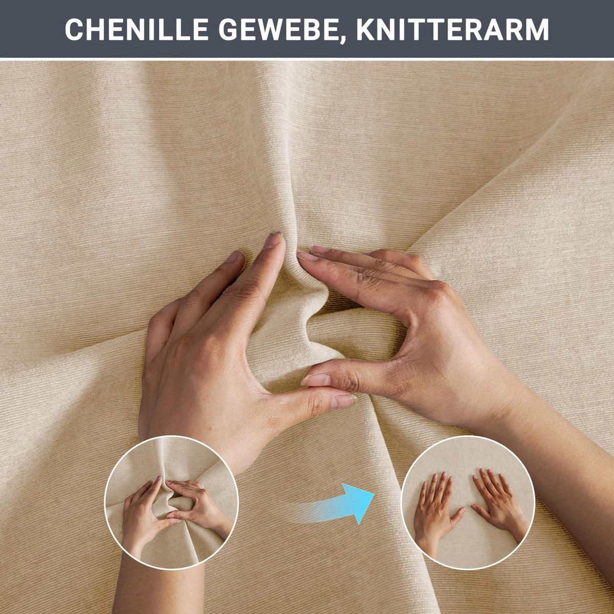 SOFAÜBERWURF Beige 90 x 180 cm 1 Stück - Beige, Textil (90/180cm) - Kaket