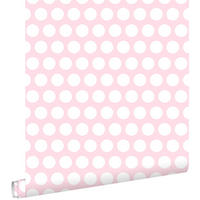 TAPETE Punkte 53 cm x 10.05 m - Pink, Papier (53/0.1cm) - ESTAhome