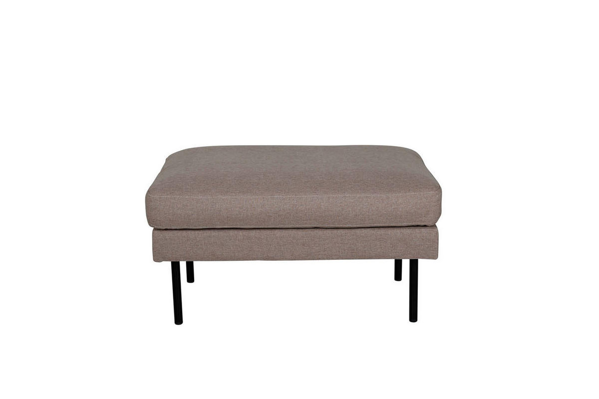 HOCKER schwarz braun - Braun, Holzwerkstoff (85/47/64cm) - ebuy24