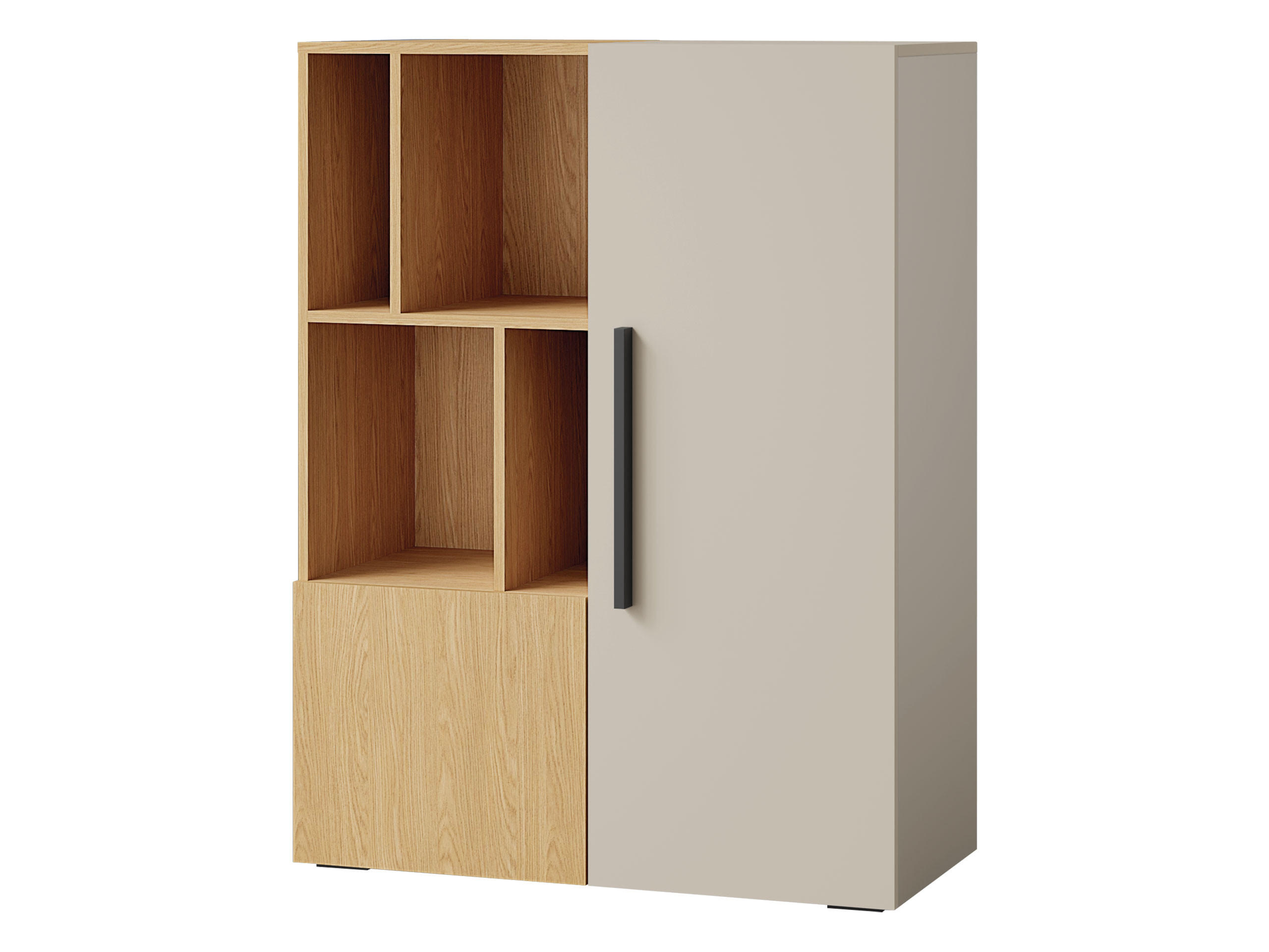 Mirjan24 Regal Kaschmir, Eiche 91x118x40 cm