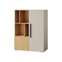REGAL Lorin 2D LO06 - Kaschmir/Eichefarben, Holzwerkstoff (91/118/40cm) - MIRJAN24