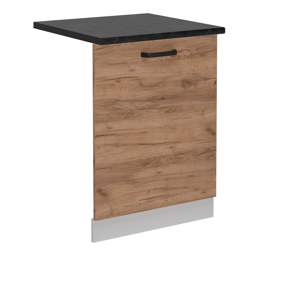 DISKMASKINENS FRONTPANEL R-Line Goldkraft ek 60 cm , AP Antracit Ekf&auml;rgad, Vit 81.8/60/60 cm