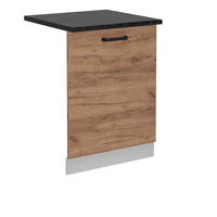 KRYT MYČKY NÁDOBÍ R-Line Zlatý mocný dub - bílá/medově dubová, kompozitní dřevo (60/81.8/1.6cm) - Vicco