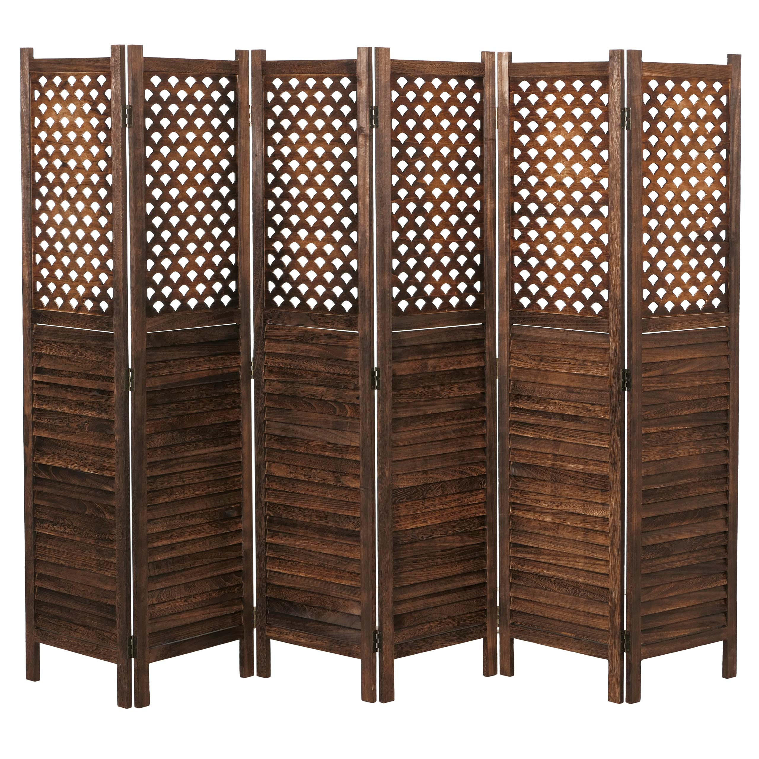 PARAVENT Braun - Braun, Holz (245/170/2cm) - MCW