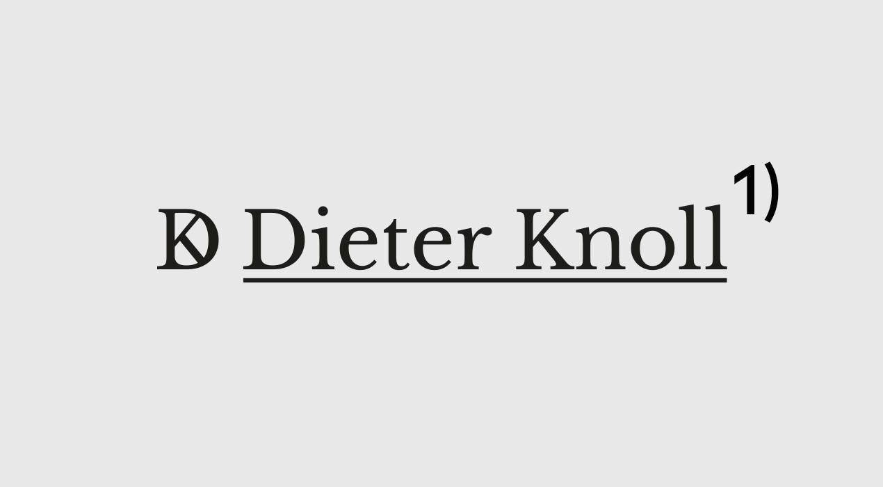 Dieter Knoll