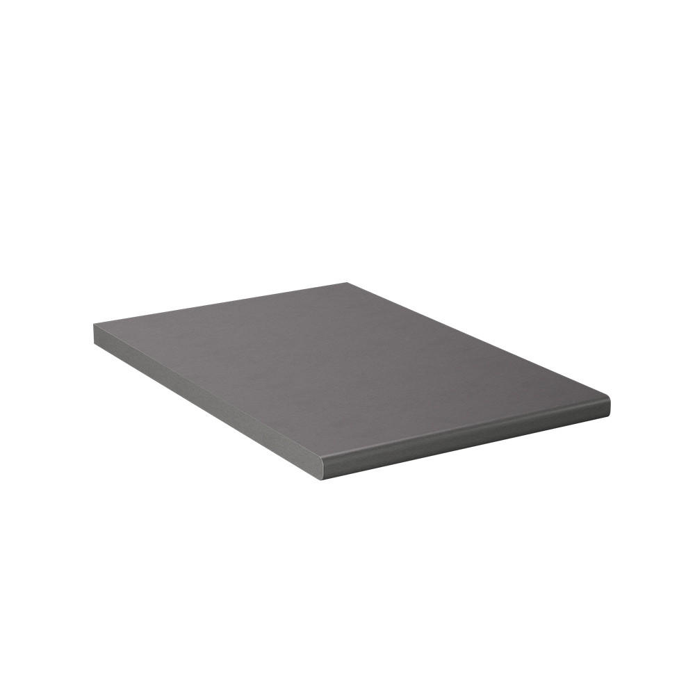 KUCHYNSKÁ DOSKA R-Line, Platina, 40 cm - platinová, kompozitné drevo (40/2.8/60cm) - Vicco