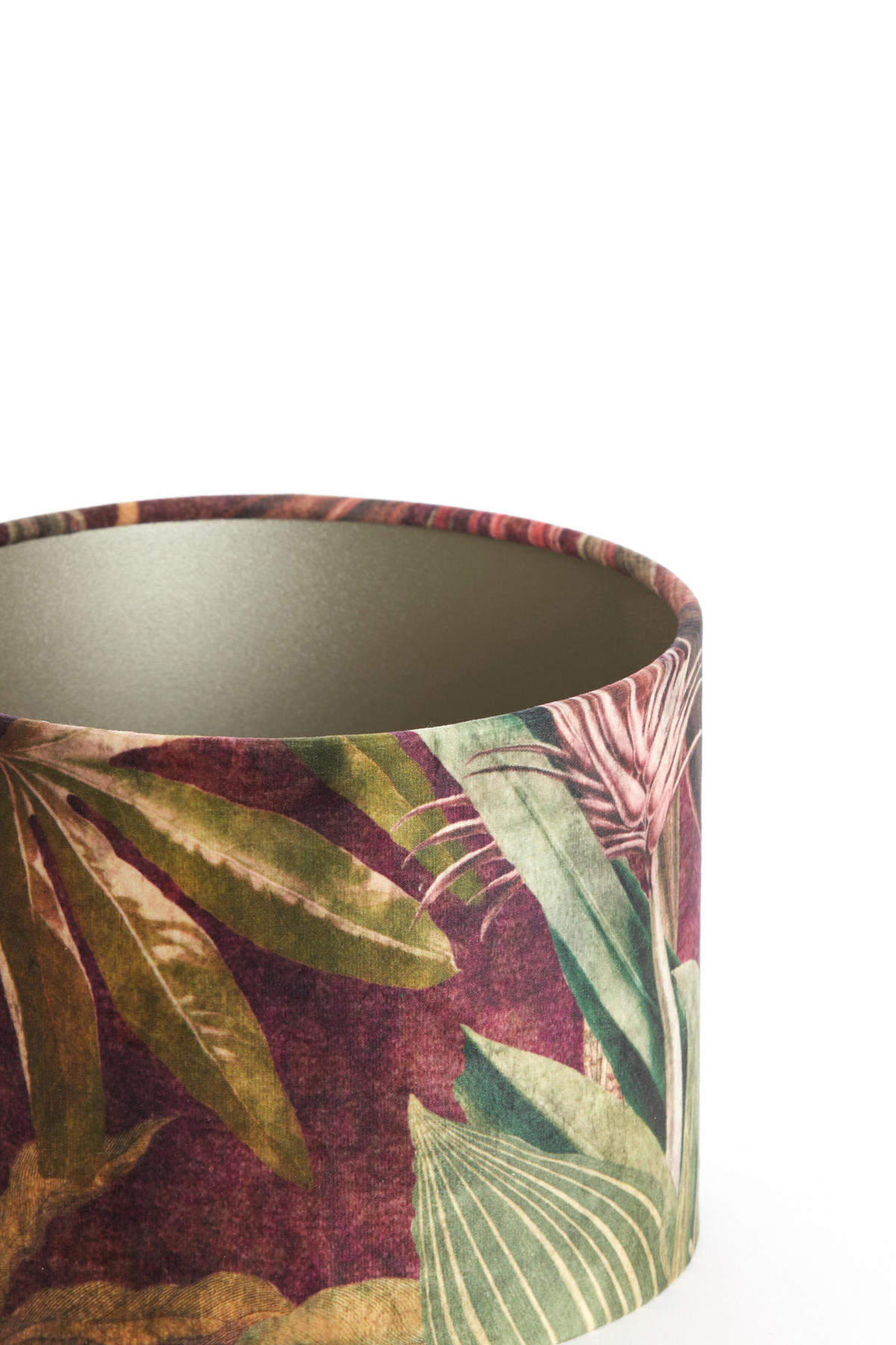 LAMPENSCHIRM Passion Violett Ø20/15 cm - Lila, Textil (20/20/15cm) - Light & Living