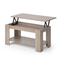 COUCHTISCH Lorenz Sonoma 100 x 50 cm mit Liftfunktion - Sonoma Eiche, Holzwerkstoff (50/100/50cm) - Vicco