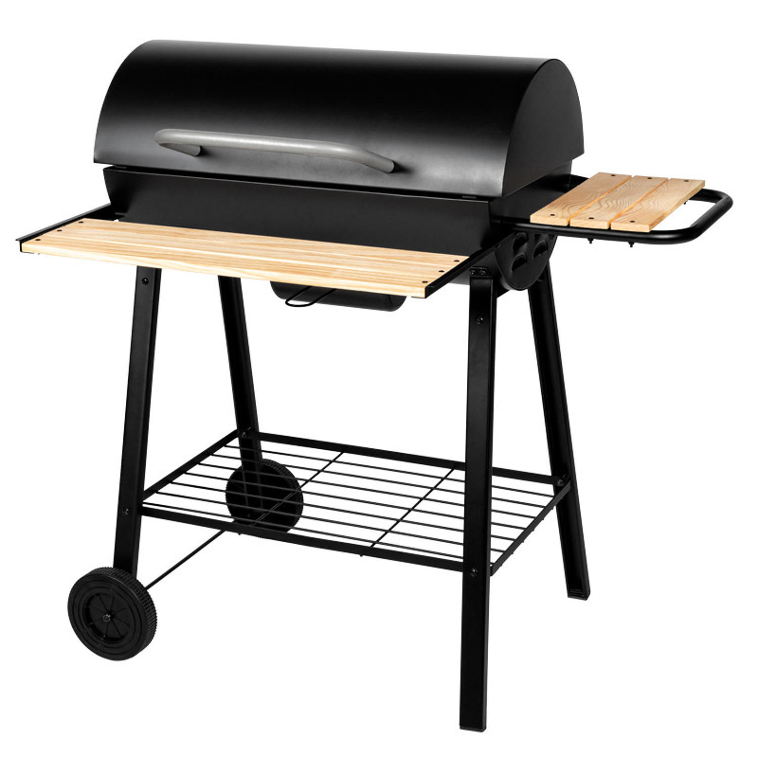 KOHLEGRILL Schwarz - Schwarz, Metall (70/91.5/92cm)