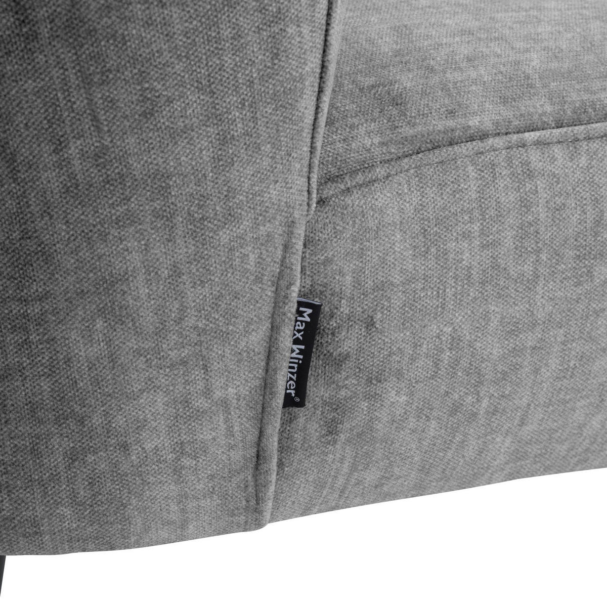 POLSTERSESSEL Kassi Samtvelours anthrazit - Anthrazit, Kunststoff (68/80/69cm) - 58aufmkessel