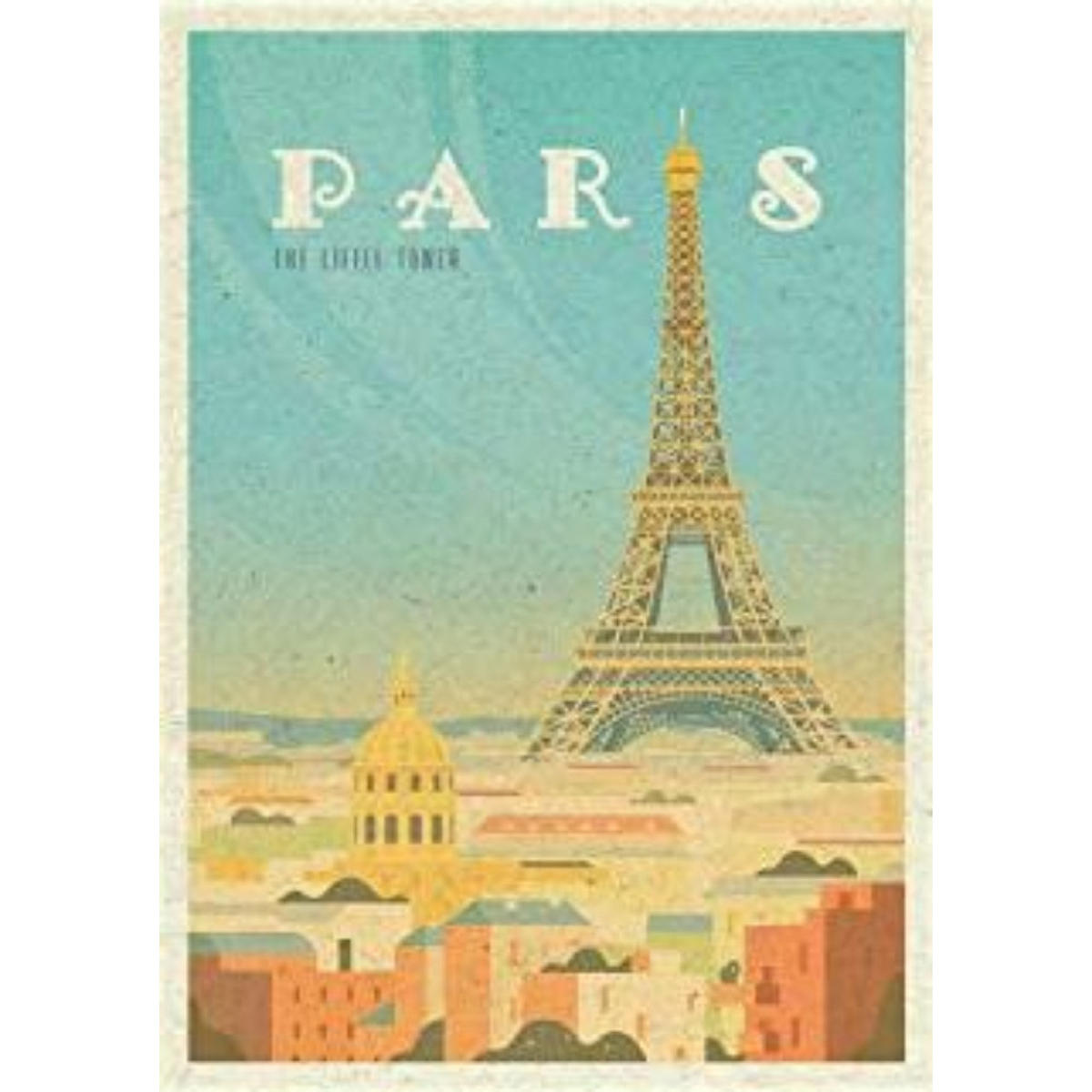 POSTER Paris Stadtfarben A3 Rahmenlos - Klar, Papier (29.7/5/42cm) - Nacnic