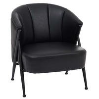 KRESLO Čierne - čierna, plast (65/74/72cm) - MCW