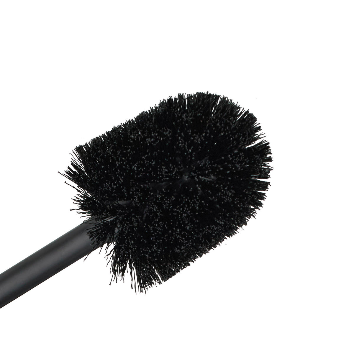 WC-SET - crna, metal/plastika (20/67.5/15.5cm) - Relaxdays