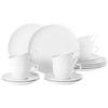 KAFFEESERVICE Terra Weiß 18er Set - Weiß, Keramik (1/1/1cm) - Seltmann Weiden