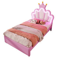 POLSTERBETT mit 2 Schubladen 90x200 cm PU Pink - Pink, Holz (90/200cm) - Meubliv