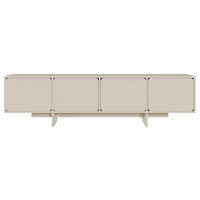 TV-LOWBOARD Wuwu Greige 200 cm - Taupe, Holzwerkstoff (200/55/35cm) - Selsey