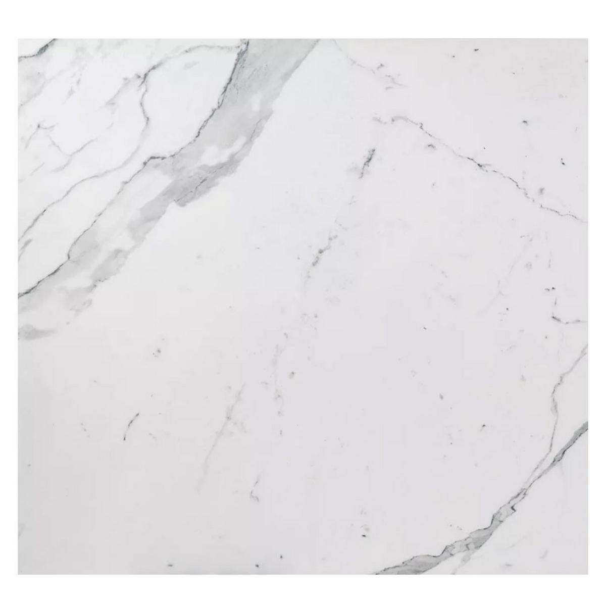 ESSTISCH Westin Weiß Marmor / Schwarz Matt 180-260 / 90 / 77cm - Schwarz/Weiß, Holz/Keramik (90/260/77cm) - Feldmann-Wohnen