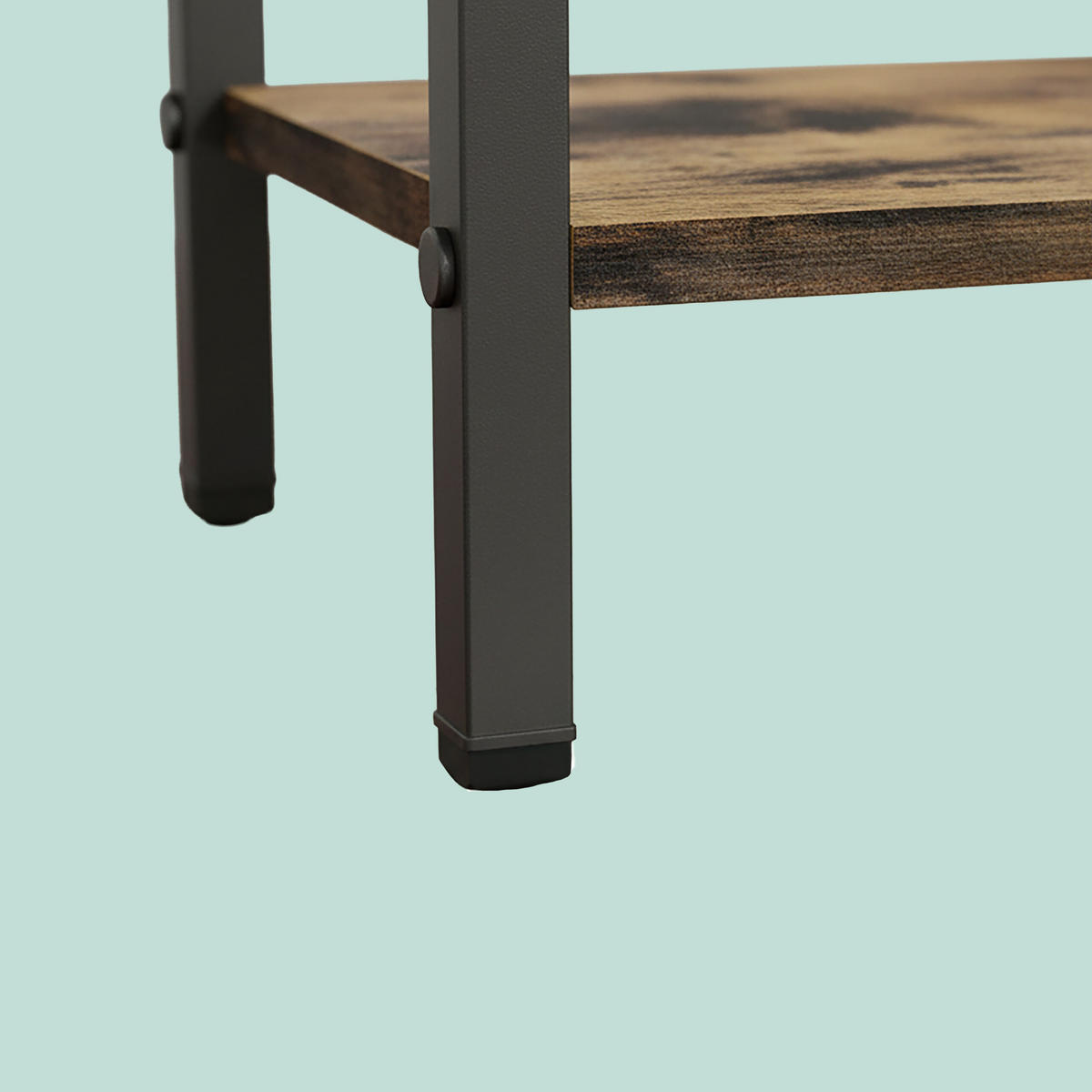 HANDTUCHSTÄNDER - Schwarz, Holzwerkstoff/Textil (42/81.5/24cm) - Relaxdays