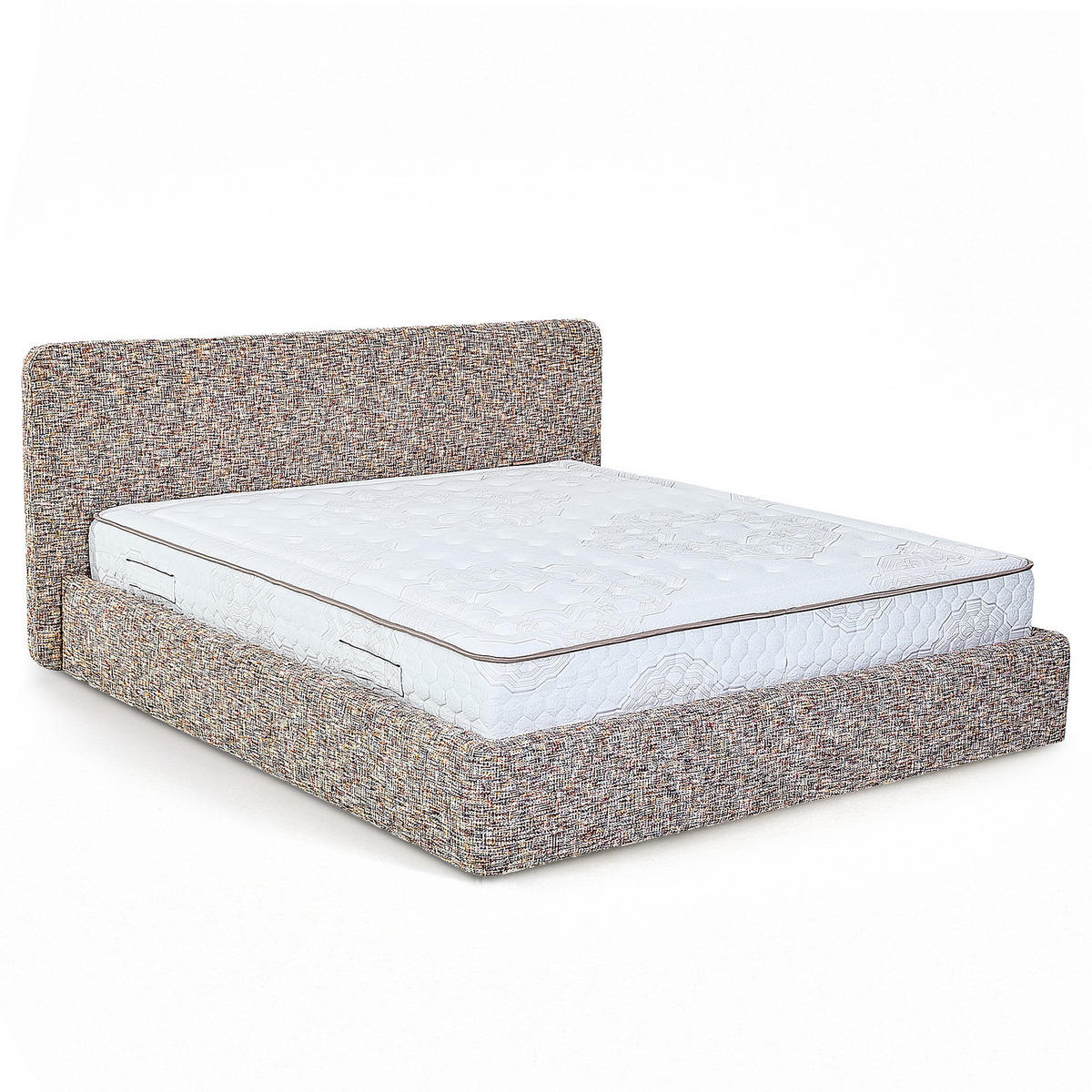 POLSTERBETT - Multicolor, Holz/Textil (200/200cm) - home24