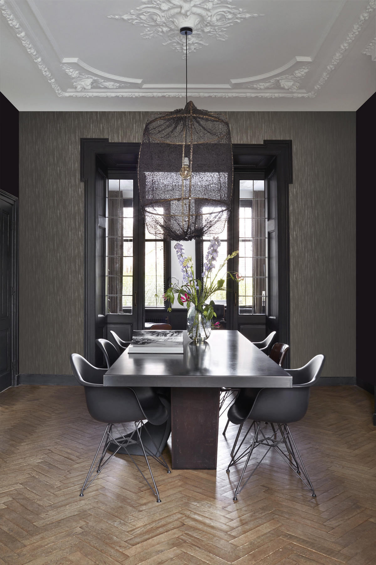 TAPETE feine Streifen 53 cm x 10.05 m - Goldfarben, Papier (53/1000cm) - Origin Wallcoverings
