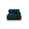 MODUL rechts Bellis aus 3D-Stoff marineblau - Blau, Textil (94/70/94cm) - Micadoni