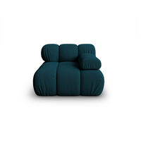MODUL rechts Bellis aus 3D-Stoff marineblau - Blau, Textil (94/70/94cm) - Micadoni
