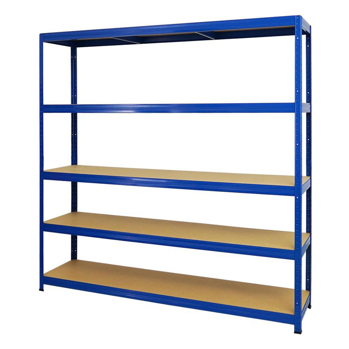 SCHWERLASTREGAL Giant Elephant 2er-Set mit 2x 180x180x45 cm Fachlast 200 kg Blau - Blau, Metall (360/180/45cm) - PROREGAL