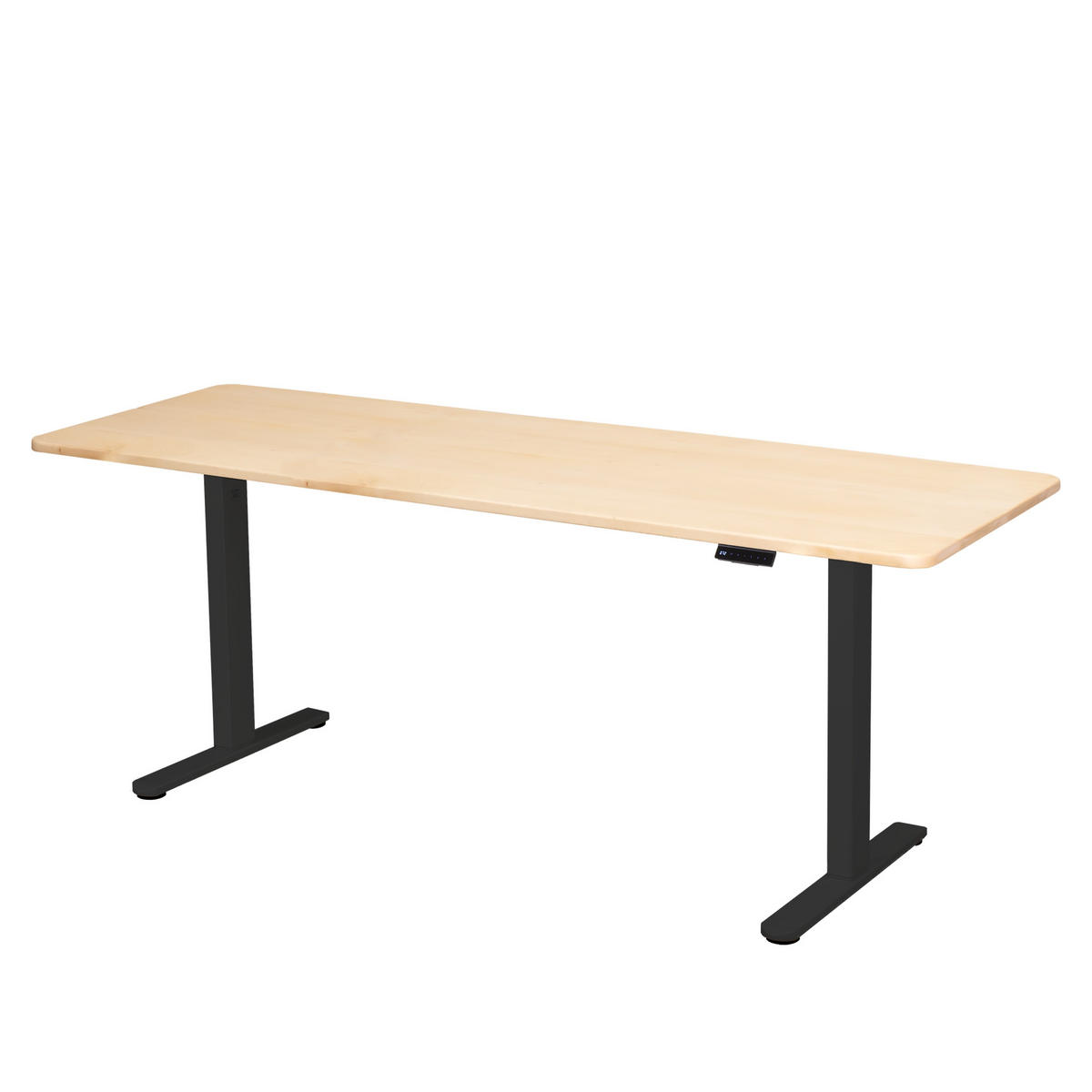 TISCHGESTELL HÖHENVERSTELLBAR LIFT S5 schwarz - Schwarz, Metall (68/180/118cm) - Albatros