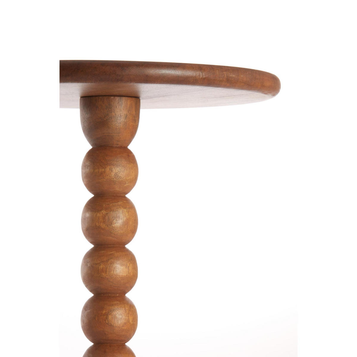 BEISTELLTISCH Veglio Braun 35/35/54 cm - Braun, Holz (35/35/54cm) - Light & Living