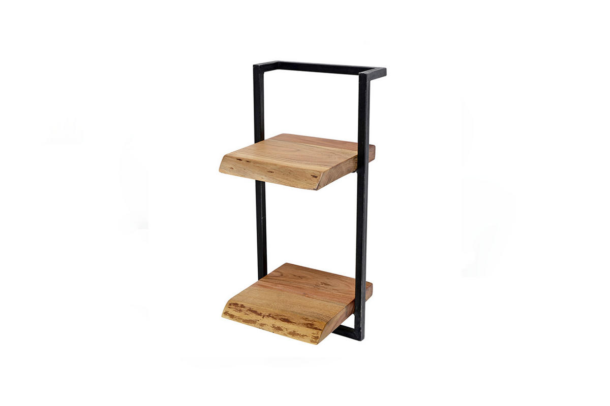 WANDREGAL ERGEA  Holz Akazie - Naturfarben, Holz (30/65/25cm) - KAWOLA