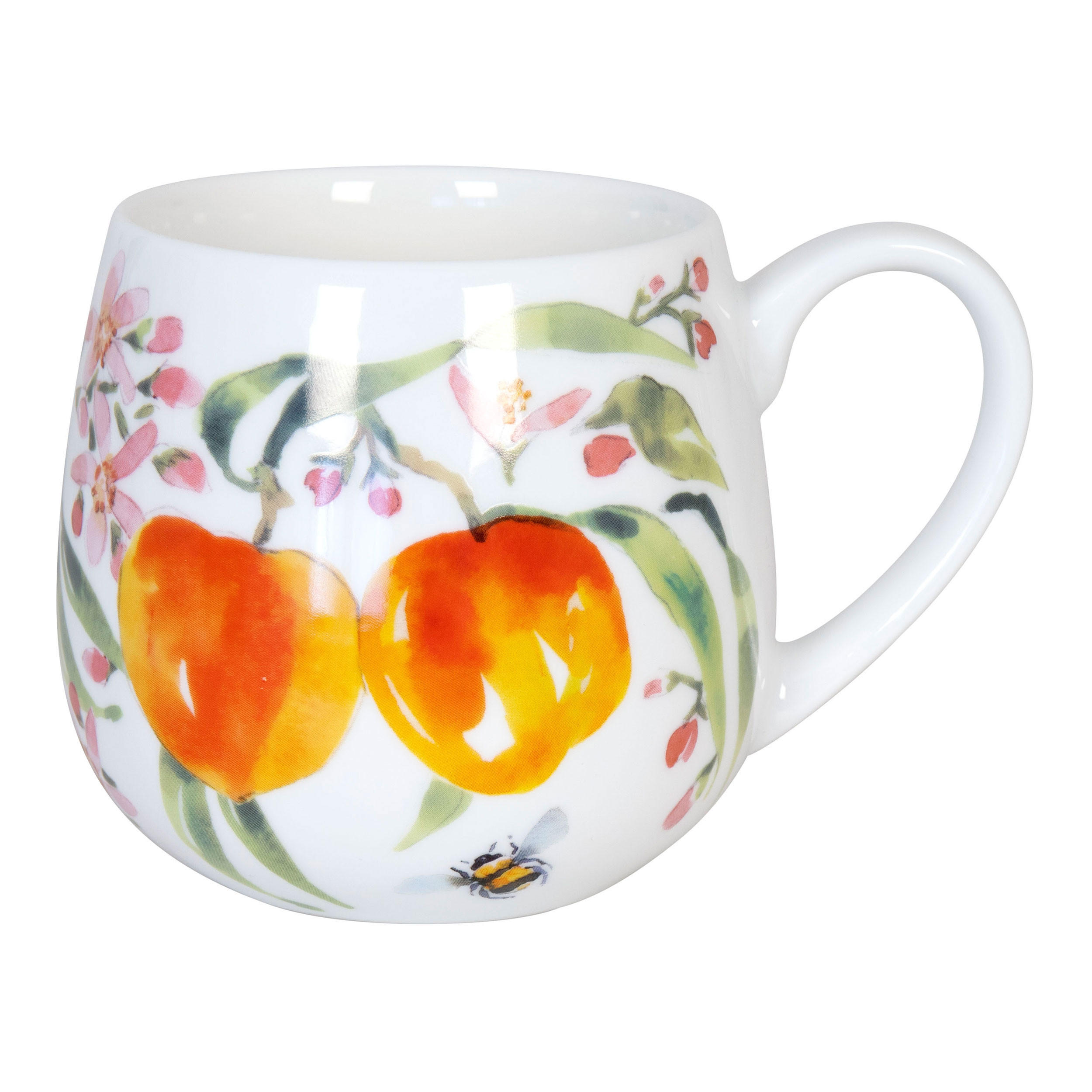 KUSCHELBECHER Fruity Tea Peach - Victoria Lowe - Naturfarben, Keramik (0.42L) - Könitz