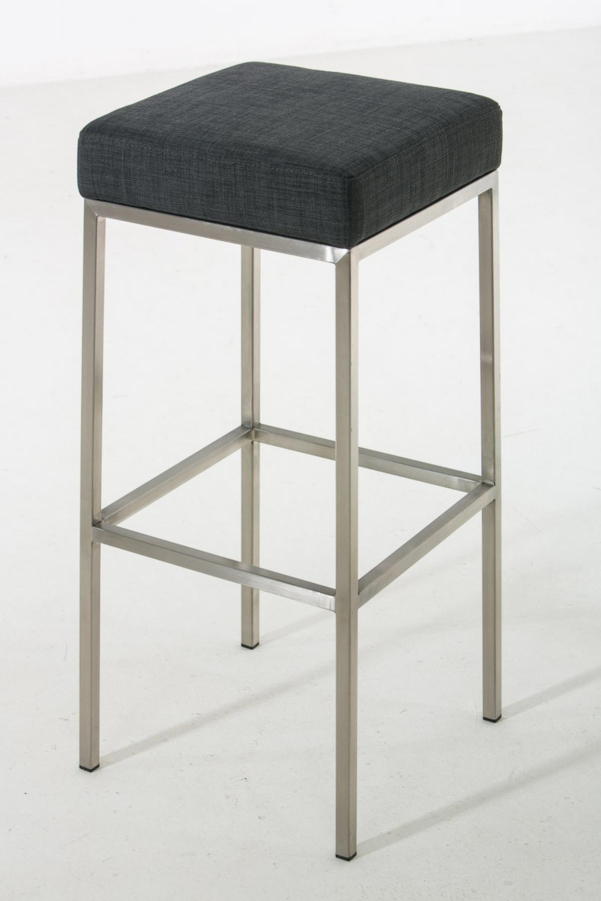 BARHOCKER Montreal 37x37x85 cm dunkelgrau - Dunkelgrau, Textil (37/85/37cm) - furnicato