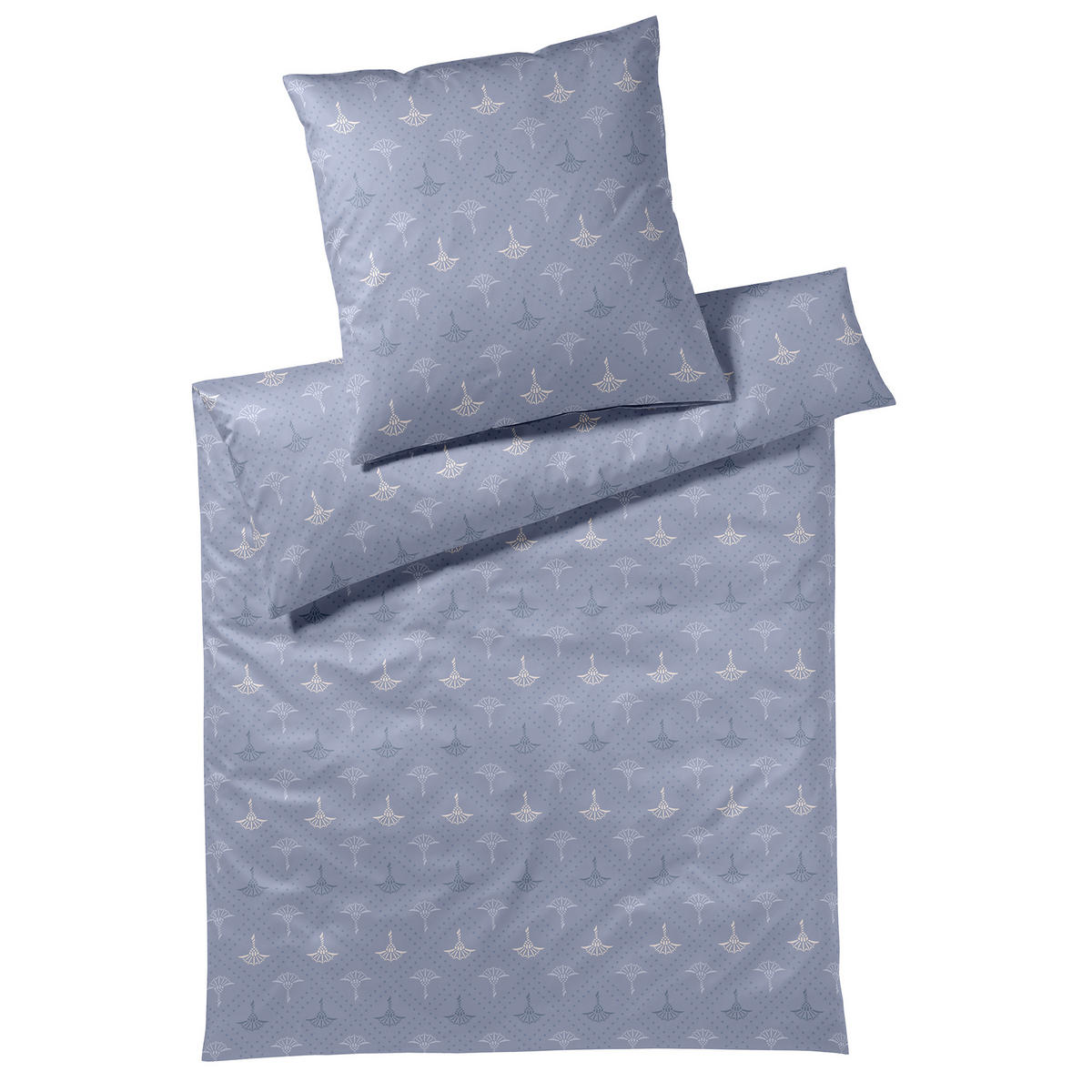 BETTWÄSCHE CORNFLOWER CHARM 4117 OCEAN - 02 - Blau, Textil (40/40cm) - Joop!