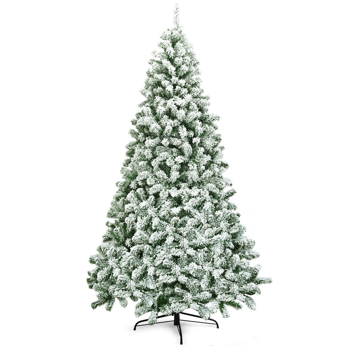 WEIHNACHTSBAUM 7.5FT Grün - Grün, Kunststoff (225cm) - COSTWAY