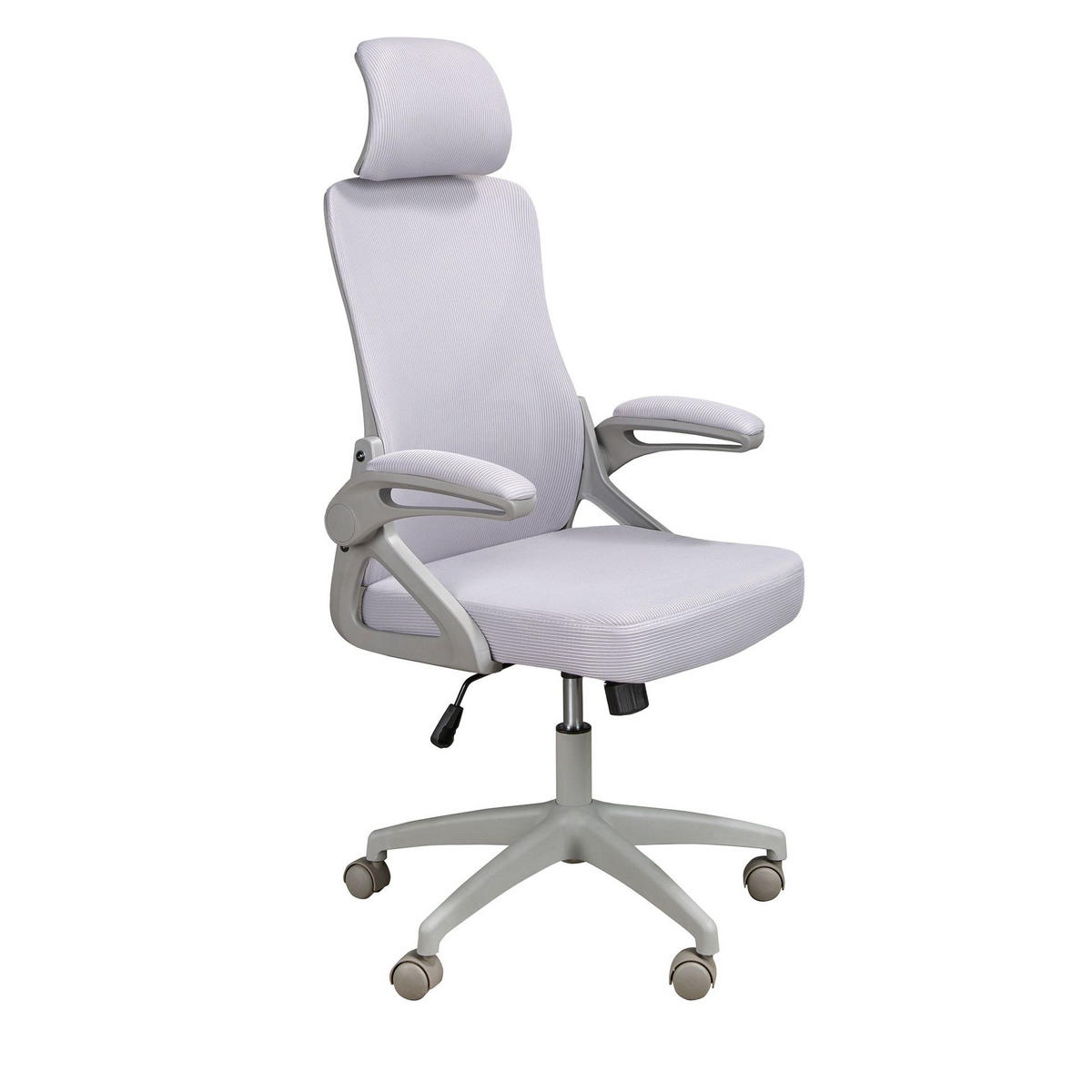 CHEFSESSEL asymmetrisch Grau 65/62/119 cm - Grau, Kunststoff/Textil (65/119/62cm) - ANGEL CERDA
