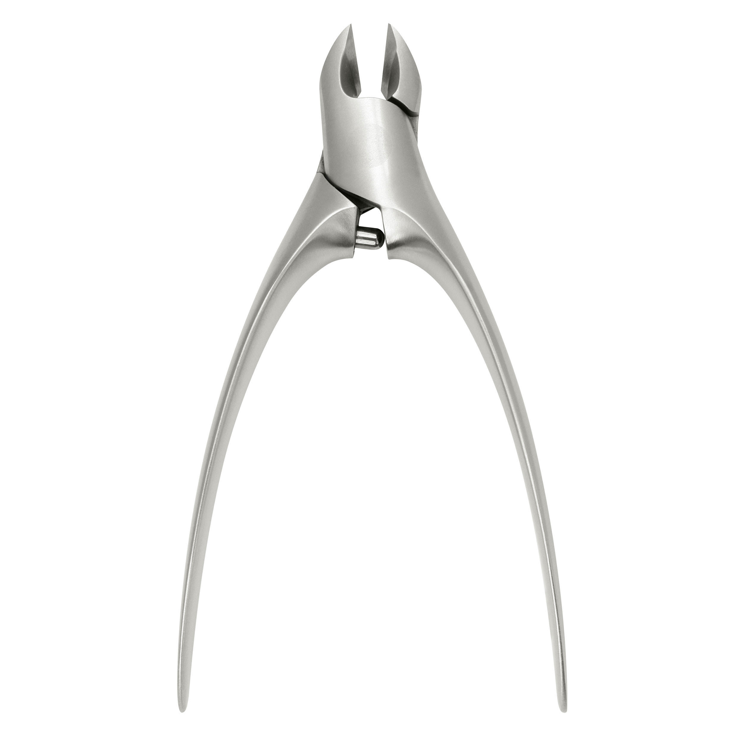 FUSSNAGELZANGE Small, Edelstahl gebürstet, 11.1 cm - Silberfarben, Metall (11.1/1/15cm) - Kai Messer