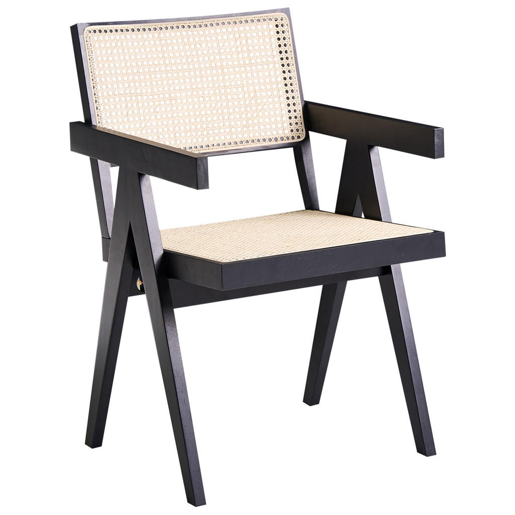 SCAUN DE BUCĂTĂRIE lemn negru Westbrook