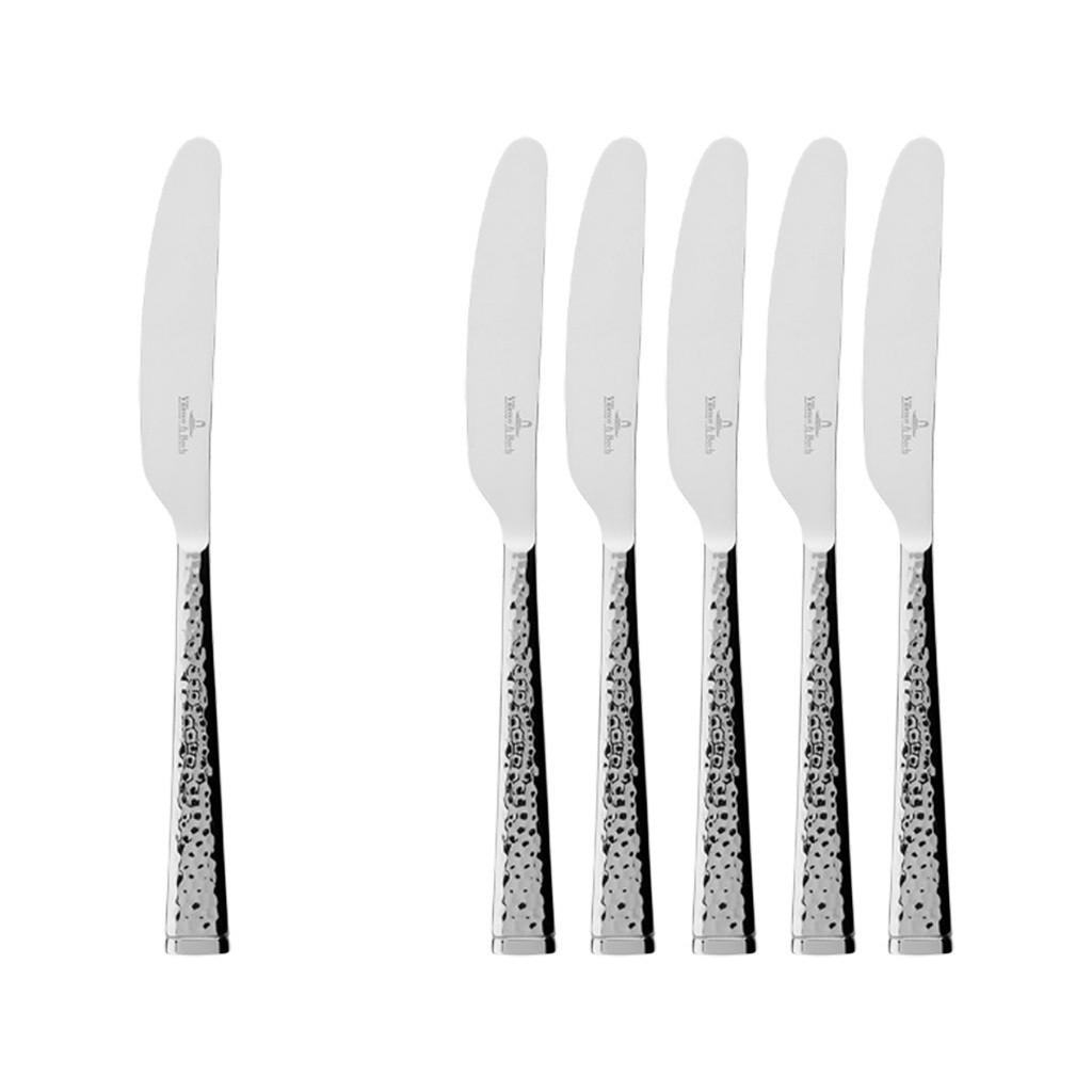 TAFELMESSER Blacksmith silber 231 mm 6er Set - Silberfarben, Metall (26.5cm) - Villeroy & Boch