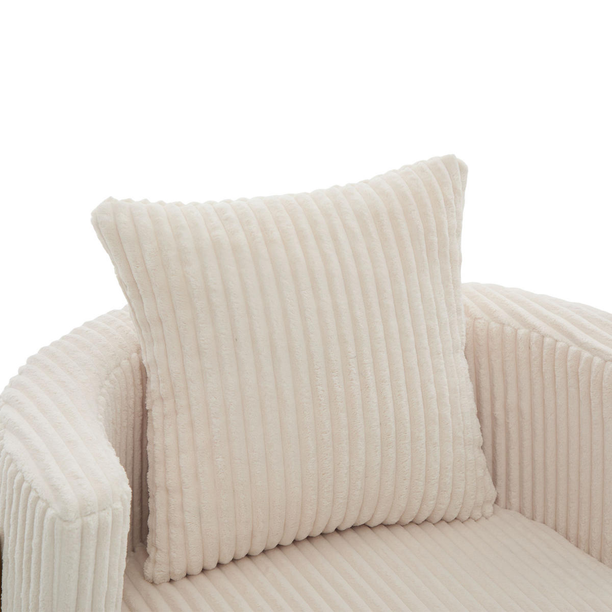 SESSEL DE-33906 360° drehbar mit Stauraum Beige - Beige, Metall (76/78/79cm) - ComfortXL